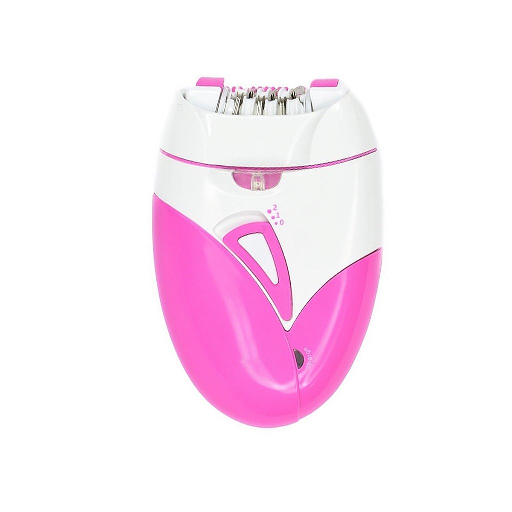Depilador Elétrico Sem Fio USB Remove Na Raiz Portátil Rosa - Imagem 3